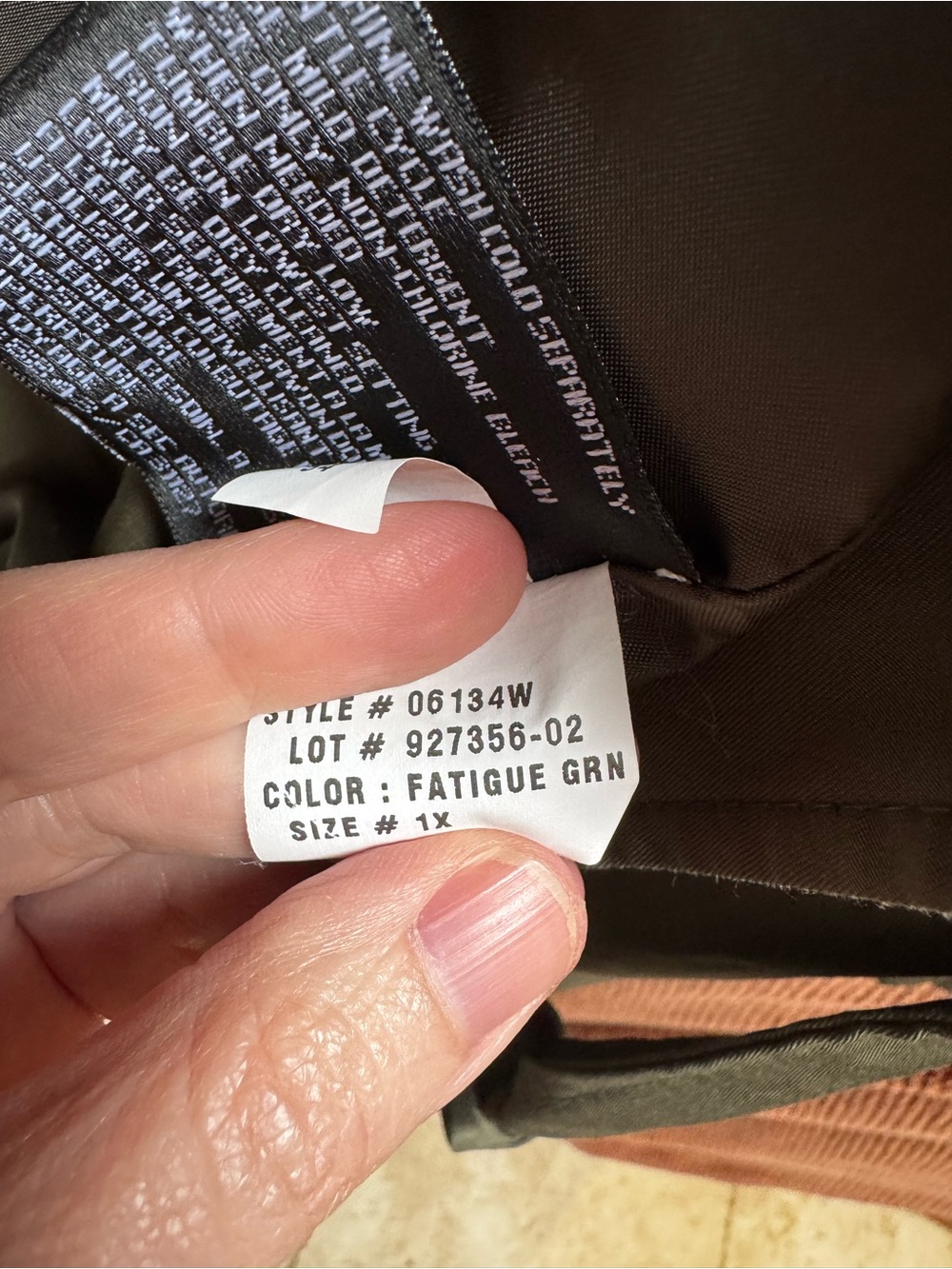 DKNY Women's Trench Coat with Belt 1X - Picture 6 of 6